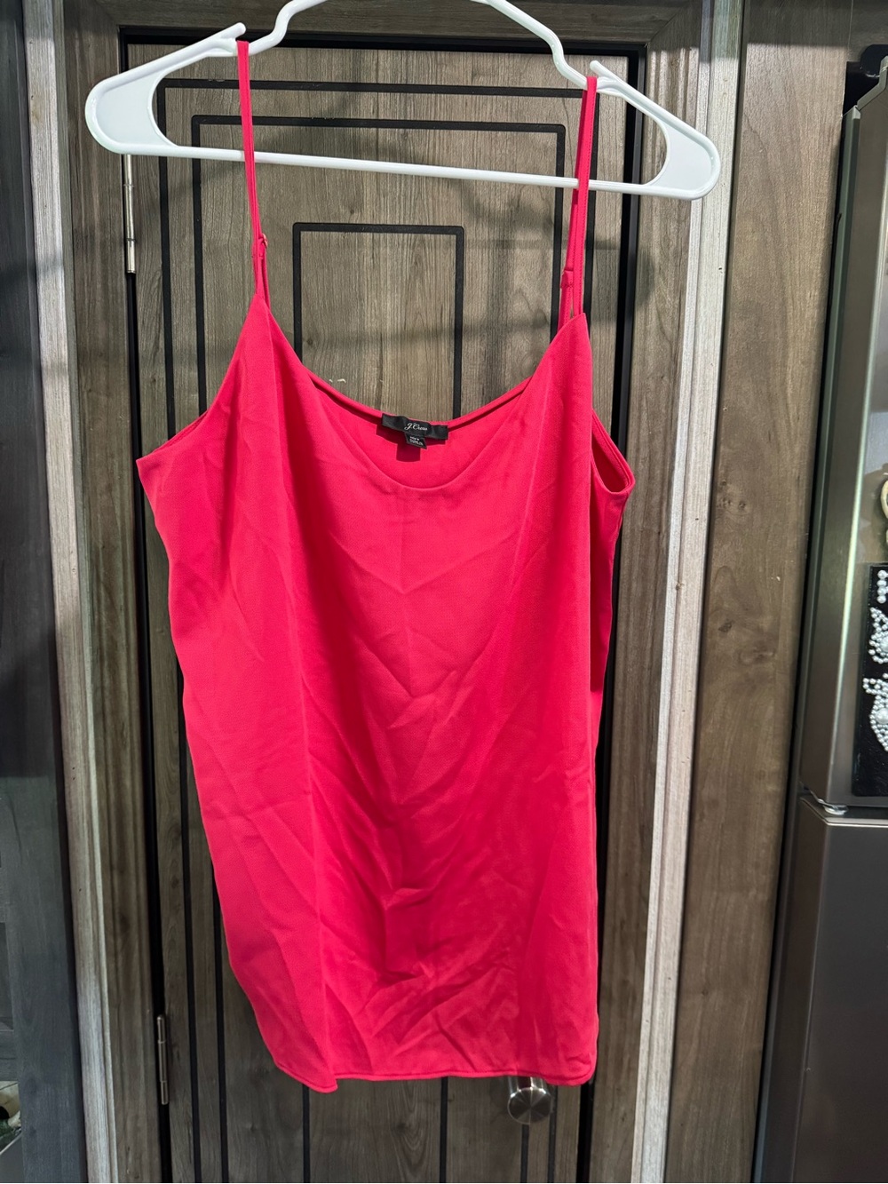 J. Crew Bright Pink Spaghetti Strap Camisole